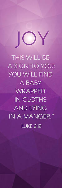 Picture of Joy Luke 2 Advent Banner