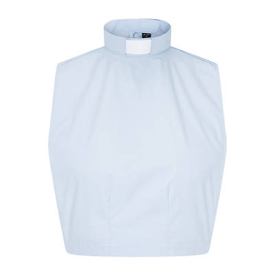 Picture of Fair Trade Women's Clergy Dickey Light Blue