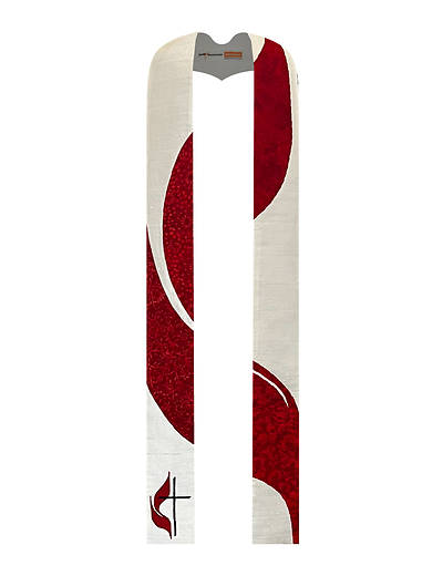 UMC Cross and Flame Stole