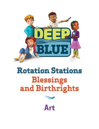 Picture of Deep Blue Rotation Stations Blessings and Birthrights