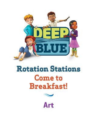 Picture of Deep Blue Rotation Stations Come To Breakfast!