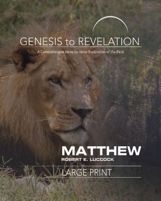 Picture of Genesis to Revelation Matthew Participant Book