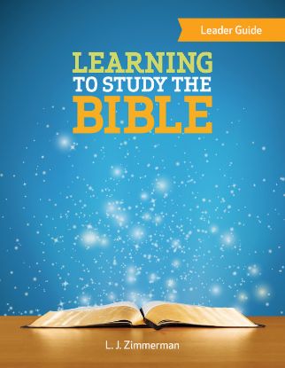 Picture of Learning to Study the Bible Leader Guide