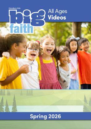 Picture of Cokesbury Kids Big Faith Spring 2026 All Ages DVD MP4 Download