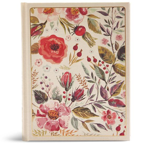 Picture of CSB Notetaking Bible, Floral Cloth-Over-Board