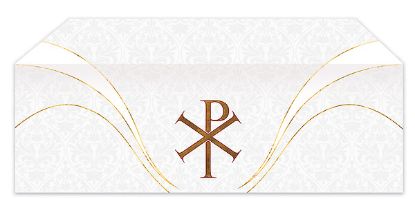 Picture of Easter Chi Rho Economy Altar Frontal