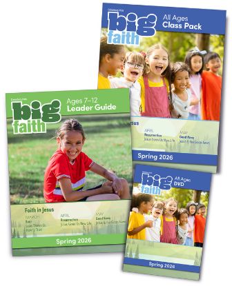 Picture of Cokesbury Kids Big Faith Spring 2026 Leader Kit Ages 7-12