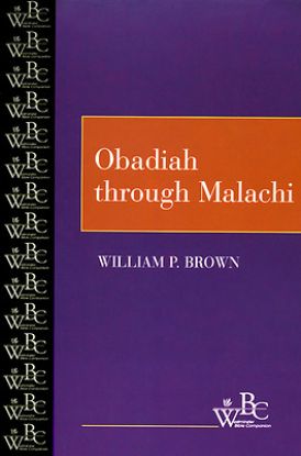Picture of Westminster Bible Companion - Obadiah Through Malachi