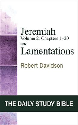 Picture of Daily Study Bible - Jeremiah Volume 2, Lamentations