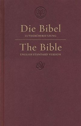 Picture of ESV German/English Parallel Bible (Luther/ESV, Dark Red)