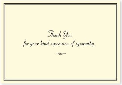 Picture of Sympathy Thank You Notes