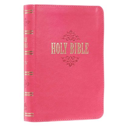Picture of KJV Compact Large Print Lux-Leather Pink