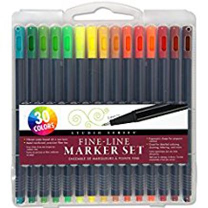 Picture of Studio Series Fine-Line Marker Set (30 Markers, 0.4 MM Tip)