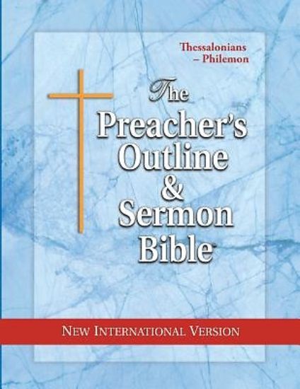 Picture of Preacher's Outline & Sermon Bible-NIV-Thessalonians-Philemon