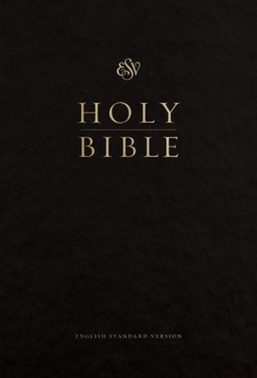 Picture of ESV Pew and Worship Bible, Large Print (Black)
