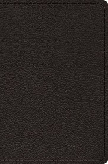 Picture of ESV Preaching Bible, Verse-By-Verse Edition (Goatskin, Black)