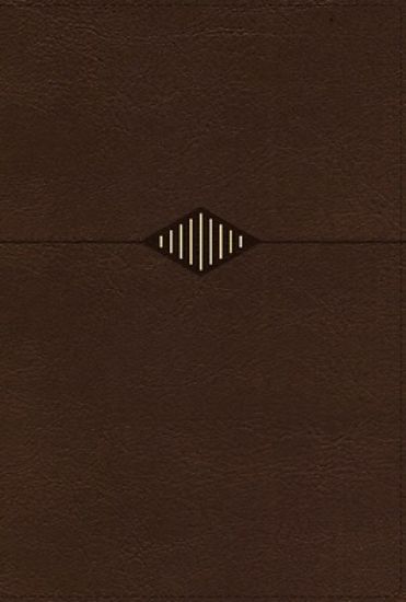 Picture of Niv, Thompson Chain-Reference Bible, Leathersoft, Brown, Red Letter, Thumb Indexed, Comfort Print
