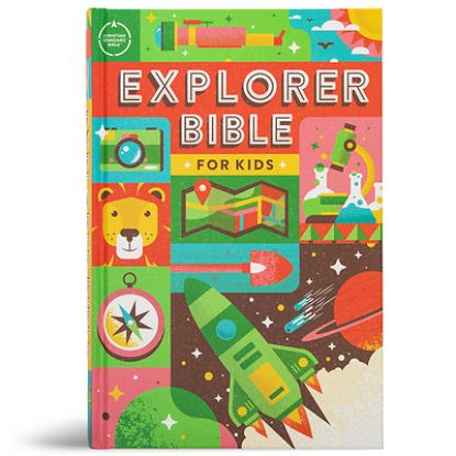 Picture of CSB Explorer Bible for Kids, Hardcover