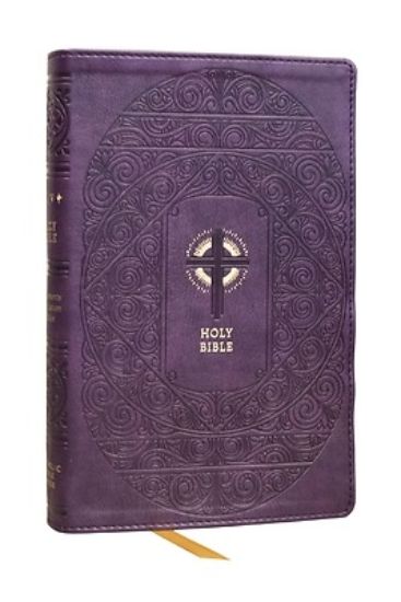 Picture of Nrsvce Sacraments of Initiation Catholic Bible, Purple Leathersoft, Comfort Print