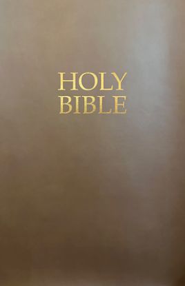 Picture of Kjver Gift and Award Holy Bible, Deluxe Edition, Coffee Ultrasoft