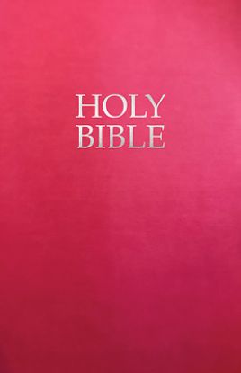 Picture of Kjver Gift and Award Holy Bible, Deluxe Edition, Berry Ultrasoft