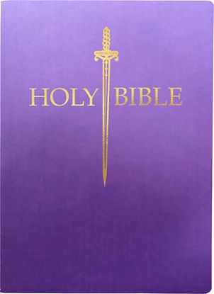 Picture of KJV Sword Bible, Large Print, Royal Purple Ultrasoft