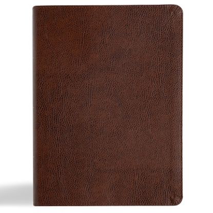 Picture of KJV Study Bible, Large Print Edition, Brown Bonded Leather