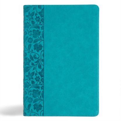 Picture of KJV Giant Print Reference Bible, Teal Leathertouch