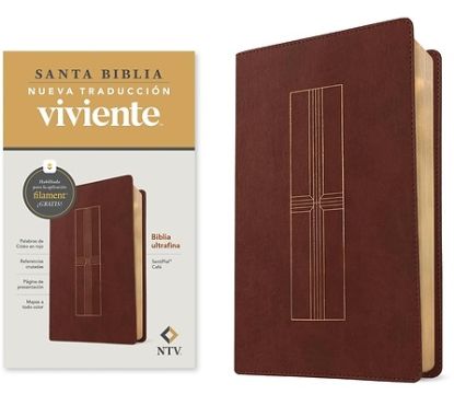 Picture of Biblia Ultrafina Ntv, Con Filament (Sentipiel, Café, Letra Roja)