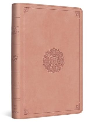 Picture of ESV Compact Bible (Trutone, Blush Rose, Emblem Design)