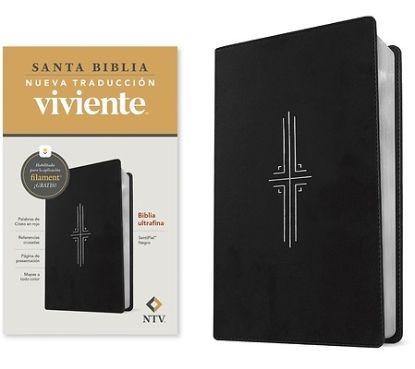 Picture of Biblia Ultrafina Ntv, Con Filament (Sentipiel, Negro, Letra Roja)