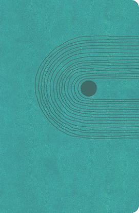 Picture of CSB Compact Bible, Value Edition, Teal Leathertouch