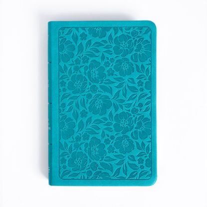Picture of KJV Personal Size Bible, Teal Leathertouch