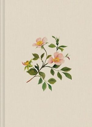Picture of ESV Single Column Journaling Bible (Cloth Over Board, Rosehip Design)