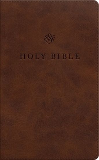Picture of ESV Premium Church Bible, Large Print (Trutone, Brown)