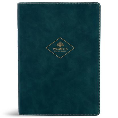 Picture of CSB Women's Study Bible, Peacock Leathertouch