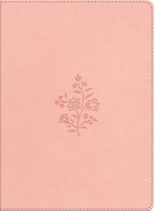Picture of ESV Single Column Journaling Bible (Trutone, Blush Rose, Wildflower Design)