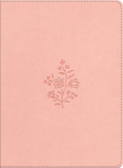 Picture of ESV Single Column Journaling Bible (Trutone, Blush Rose, Wildflower Design)