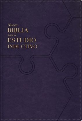 Picture of Nbla, Nueva Biblia Para El Estudio Inductivo, Leathersoft, Interior a DOS Colores, Morado, Comfort Print