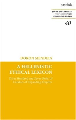 Picture of A Hellenistic Ethical Lexicon