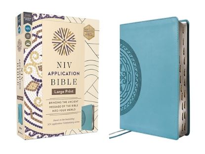 NIV Application Bible, Large Print, Leathersoft, T