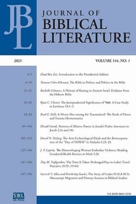 Picture of Journal of Biblical Literature 144.1 (2025)