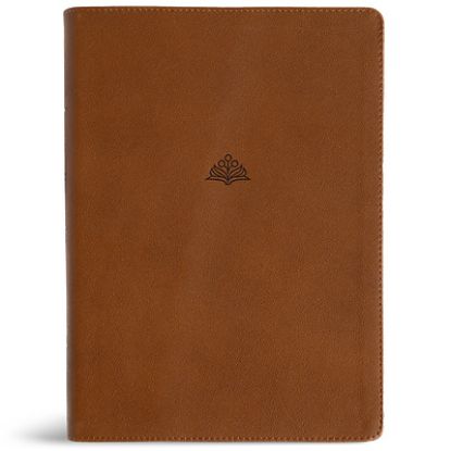 Picture of CSB Women's Study Bible, Saddle Brown Genuine Leather