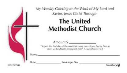 Picture of UMC Single Fund Offering Envelope - Bulk Pack, Currency Size