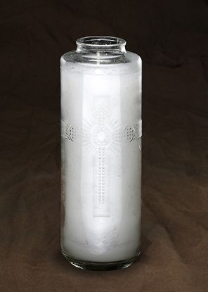 Picture of Sanctuary 14 Day Olivaxine Candle. 12 1/2"
