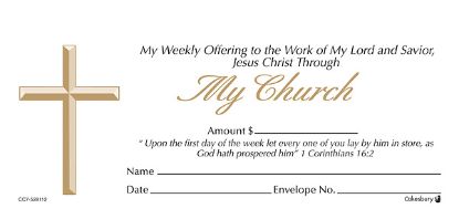 Picture of Single Fund Offering Envelope - Bulk Pack, Mini Size