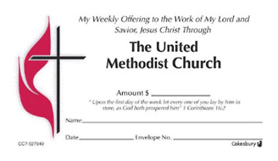Picture of UMC Single Fund Offering Envelope - Bulk Pack, Mini Size