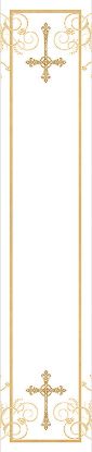 Picture of Easter Cross Table Runner