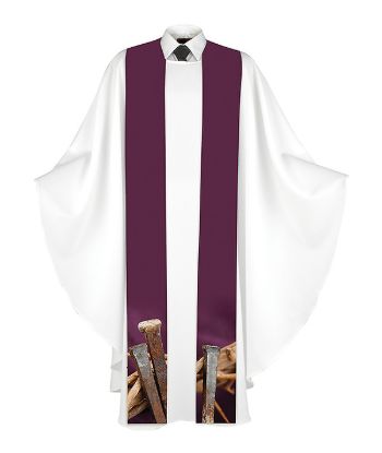Picture of He Was Pierced Stole Purple Purple