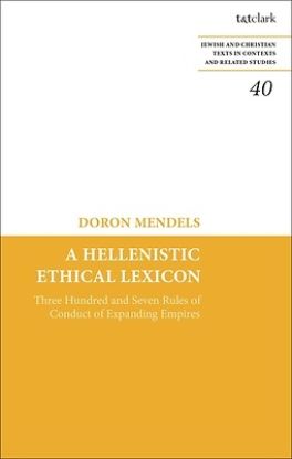 Picture of A Hellenistic Ethical Lexicon